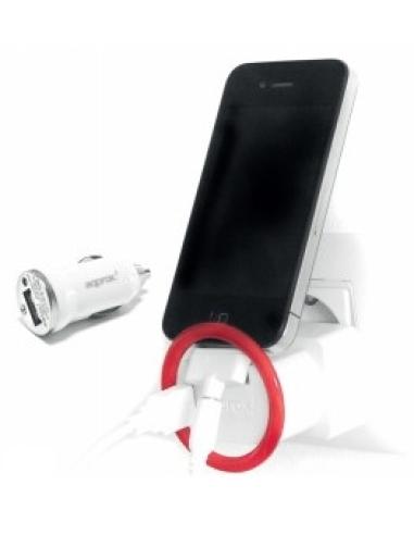 Approx appUMCV4 Lector de libros electrónicos, Teléfono móvil, PDA, Tableta Blanco Corriente alterna, Encendedor de cigarrillos 