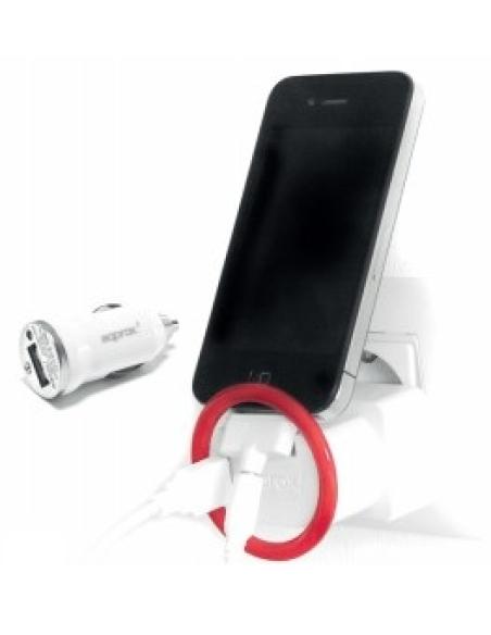 Approx appUMCV4 Lector de libros electrónicos, Teléfono móvil, PDA, Tableta Blanco Corriente alterna, Encendedor de cigarrillos 