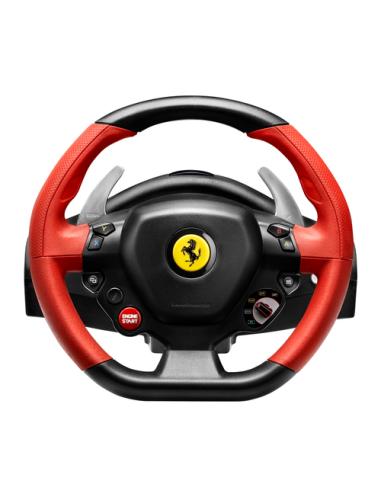 Thrustmaster Ferrari 458 Spider Negro, Rojo USB Volante + Pedales Xbox One