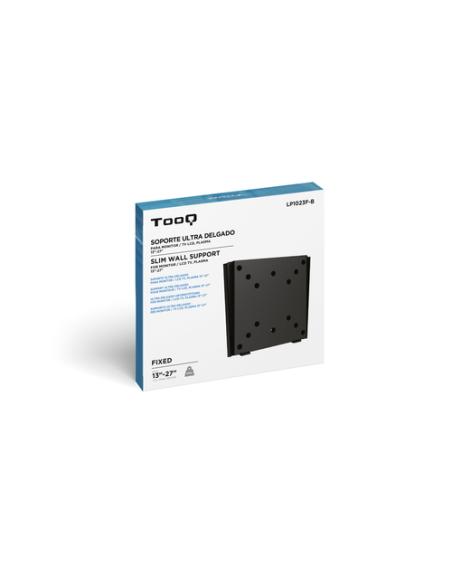 TooQ SOPORTE ULTRA DELGADO PARA MONITOR / TV LCD, PLASMA DE 10-23, NEGRO