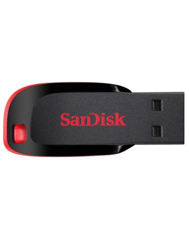 SanDisk Cruzer Blade unidad flash USB 32 GB USB tipo A 2.0 Negro, Rojo