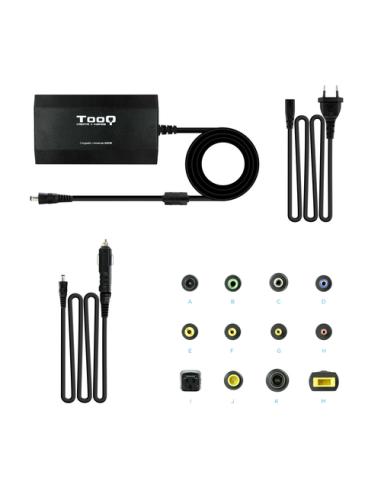 TooQ CARGADOR UNIVERSAL PORTATIL TQLC-100BS01M 100W 3 EN 1 USB