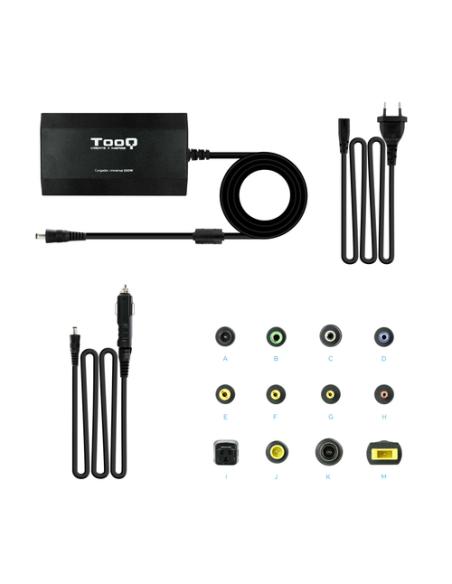 TooQ CARGADOR UNIVERSAL PORTATIL TQLC-100BS01M 100W 3 EN 1 USB