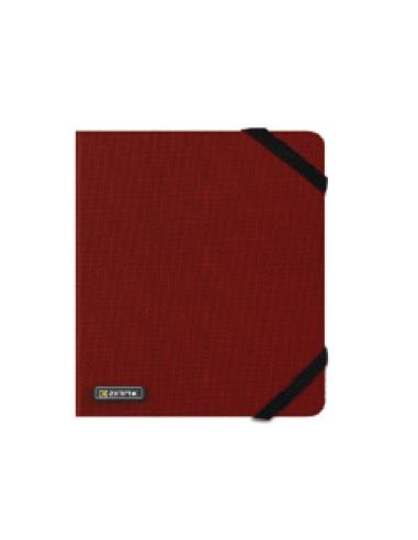 Ziron ZR220 funda para tablet 20,3 cm (8") Folio Rojo