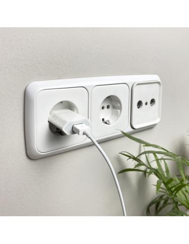 Nanocable MINI CARGADOR USB PARA IPOD IPHONE,5V-1A, BLANCO