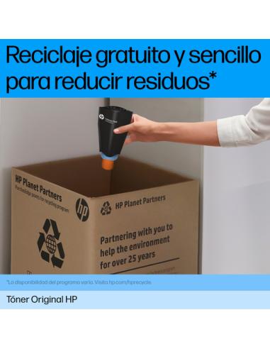 HP Cartucho de tóner original LaserJet 124A magenta