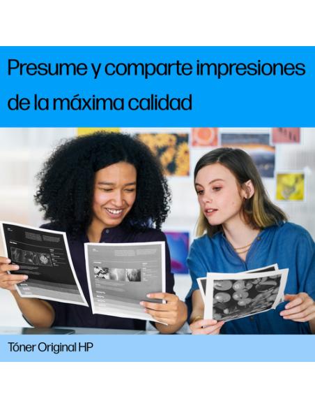 HP Cartucho de tóner original LaserJet 124A magenta