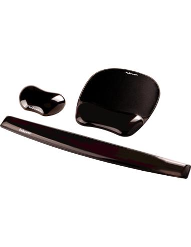 Fellowes 9112101 alfombrilla para ratón Negro