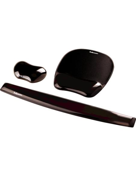 Fellowes 9112101 alfombrilla para ratón Negro