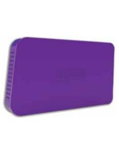 Approx appHDD05 Púrpura 2.5" USB con suministro de corriente 2