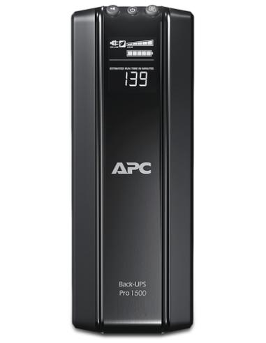APC Back-UPS Pro sistema de alimentación ininterrumpida (UPS) Línea interactiva 1,5 kVA 865 W 10 salidas AC