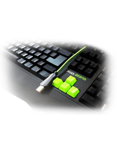 KeepOut F110 teclado Juego USB Negro