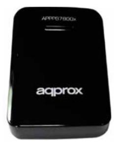 Approx APPPB7800BK batería externa 7800 mAh Negro 2