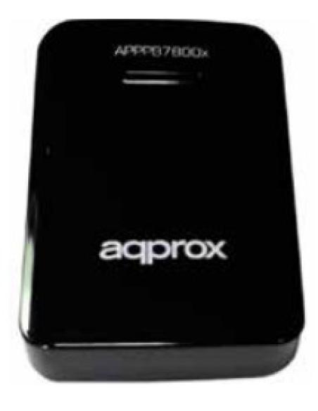 Approx APPPB7800BK batería externa 7800 mAh Negro