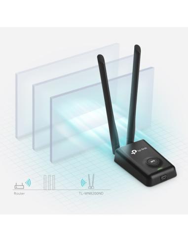 TP-Link TL-WN8200ND adaptador y tarjeta de red WLAN 300 Mbit/s