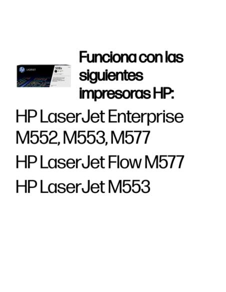 HP Cartucho de tóner original LaserJet 508X negro de alta capacidad