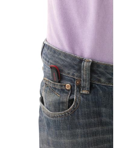 SanDisk Cruzer Blade unidad flash USB 128 GB USB tipo A 2.0 Negro, Rojo