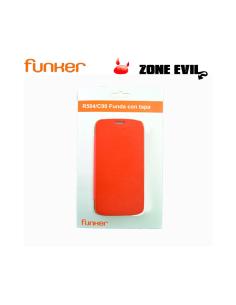 Funker FR504R funda para teléfono móvil 11,4 cm (4.5") Folio Rojo 2