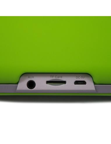 TALIUS altavoz 28BT 10W Bluetooth, radio FM, con powerbank 4000 mAh green