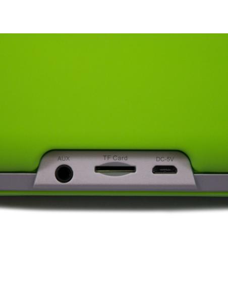 TALIUS altavoz 28BT 10W Bluetooth, radio FM, con powerbank 4000 mAh green