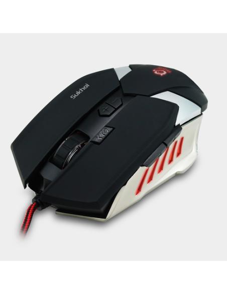 TALIUS raton gaming Sukhoi 2500DPI 8 botones black
