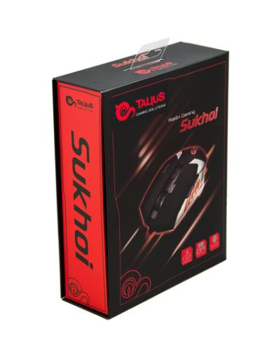 TALIUS raton gaming Sukhoi 2500DPI 8 botones black