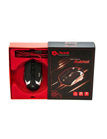 TALIUS raton gaming Sukhoi 2500DPI 8 botones black