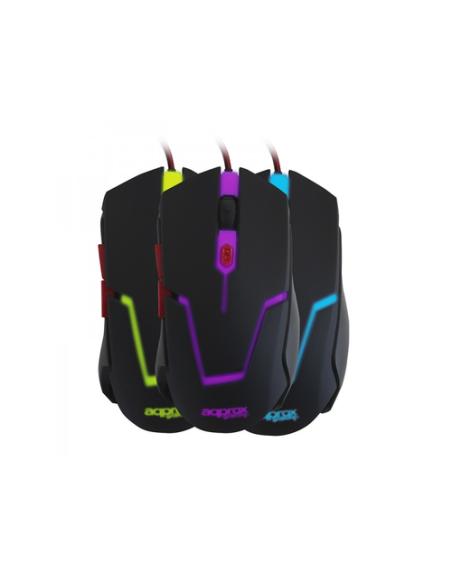 Approx appTWISTER2 ratón Juego mano derecha USB tipo A 2400 DPI