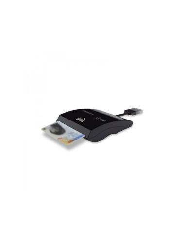 Approx appCRDNILxV2 lector de tarjeta inteligente Interior USB USB 2.0 Negro