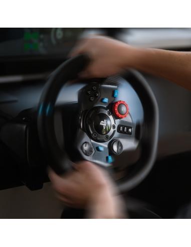 Logitech G 941-000112 mando y volante Negro USB Volante + Pedales Analógico PC, PlayStation 4, PlayStation 5, Playstation 3