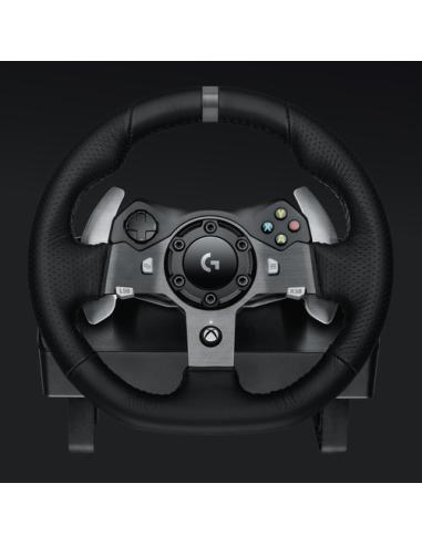 Logitech G 941-000123 mando y volante Negro USB Volante + Pedales Analógico/Digital PC, Xbox One, Xbox Series S, Xbox Series X