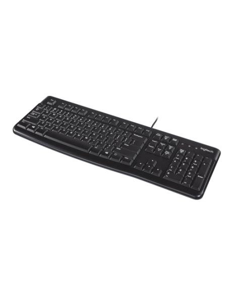 Logitech Keyboard K120 for Business teclado Oficina USB QWERTY Internacional de EE.UU. Negro