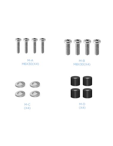 TooQ LP4270T-B soporte para TV 177,8 cm (70") Negro