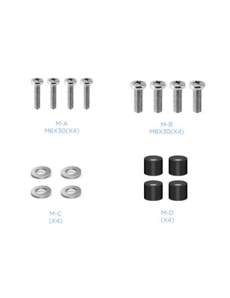 TooQ LP4270T-B soporte para TV 177,8 cm (70") Negro