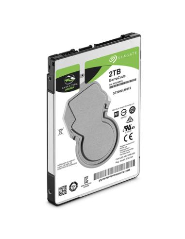 Seagate Barracuda 2.5" disco duro interno 2 TB 5400 RPM 128 MB 2.5" Serial ATA III