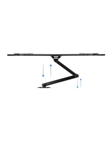 TooQ SOPORTE GIRATORIO E INCLINABLE PARA MONITOR / TV LCD, PLASMA DE 37-70, NEGRO