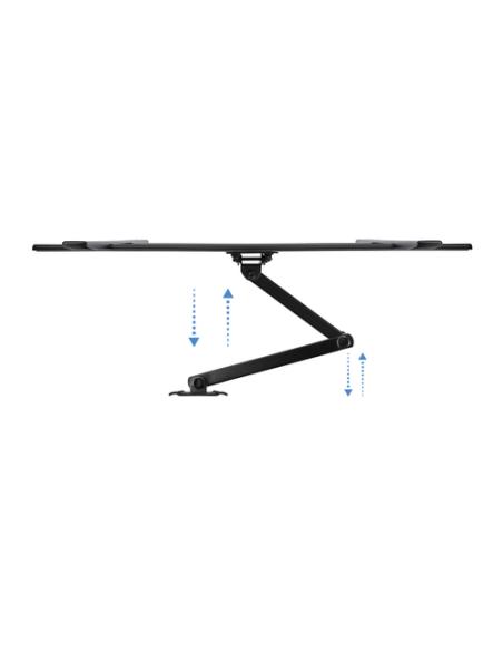 TooQ SOPORTE GIRATORIO E INCLINABLE PARA MONITOR / TV LCD, PLASMA DE 37-70, NEGRO