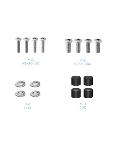 TooQ LP4155F-B soporte para TV 139,7 cm (55") Negro