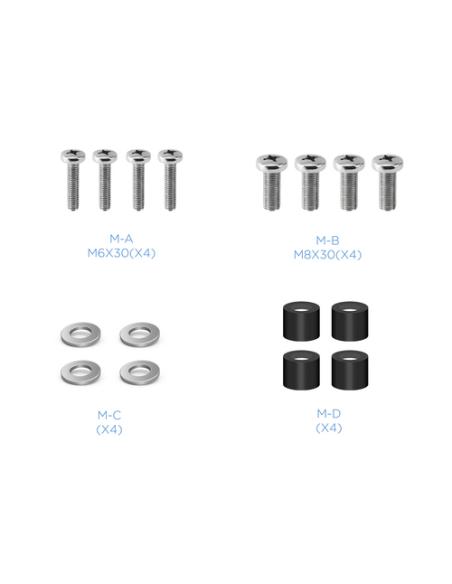 TooQ LP4155F-B soporte para TV 139,7 cm (55") Negro