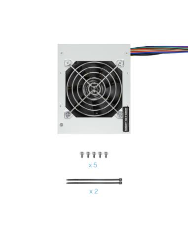 TooQ Fonte Ecopower II unidad de fuente de alimentación 500 W 20+4 pin ATX SFX Plata