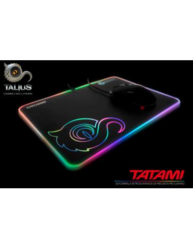 TALIUS alfombrilla gaming Tatami retroiluminada RGB