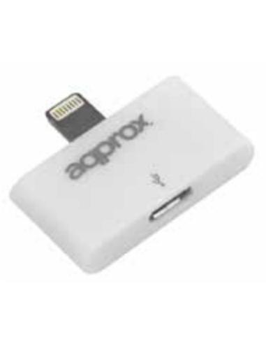 Approx appC02V2 Apple Lightning Apple 30-pin Blanco