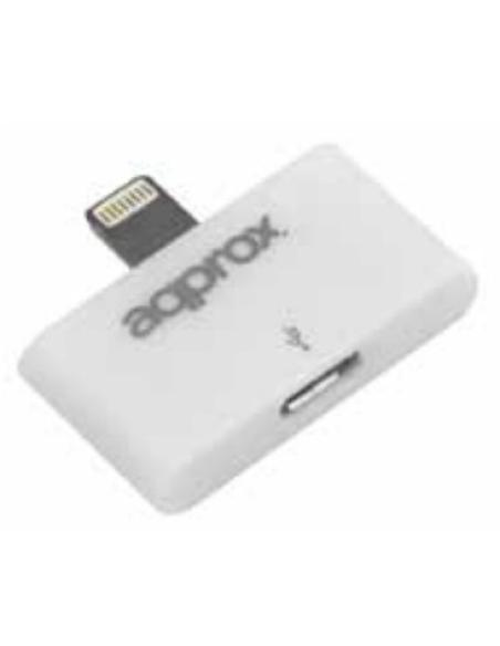 Approx appC02V2 Apple Lightning Apple 30-pin Blanco