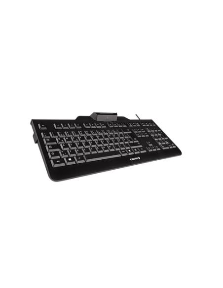 CHERRY KC 1000 SC teclado Oficina USB QWERTY Español Negro