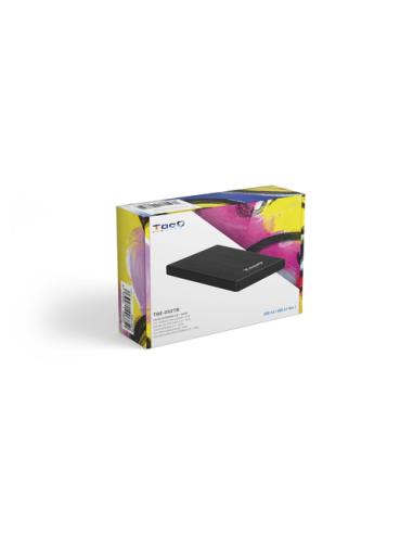 TooQ CAJA HDD 2,5" SATA A USB 2.0/USB 3.0 NEGRA