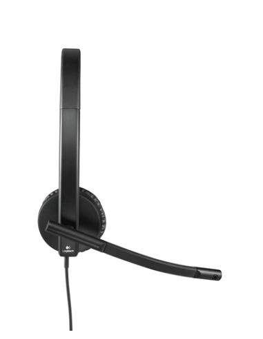 Logitech H570e Auriculares Alámbrico Diadema Oficina/Centro de llamadas USB tipo A Negro