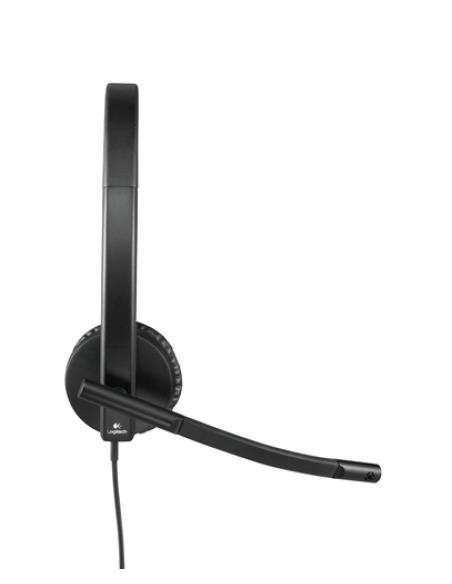 Logitech H570e Auriculares Alámbrico Diadema Oficina/Centro de llamadas USB tipo A Negro