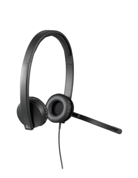Logitech H570e Auriculares Alámbrico Diadema Oficina/Centro de llamadas USB tipo A Negro