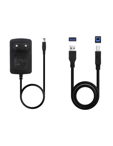 TooQ DOCK STATION SATA 2.5/3.5 A USB 3.0 CLONE OTB NEGRO