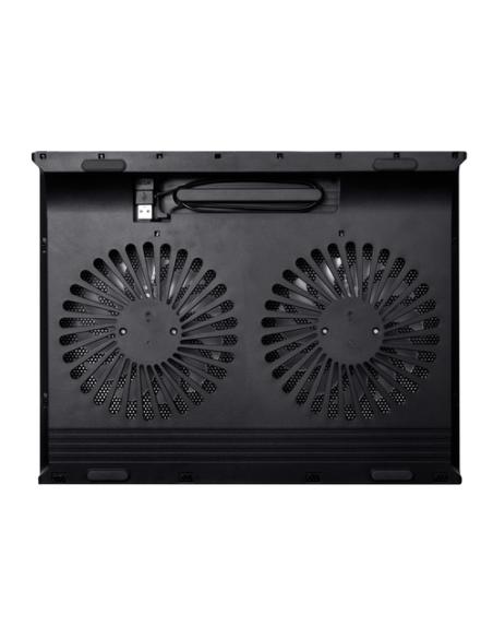 Trust 20104 almohadilla fría 43,9 cm (17.3") Negro